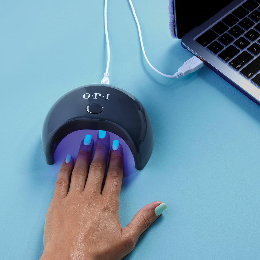 OPI GELement Let Me Bayou a Mani, guía GELiversity para mejorar técnica en casa.