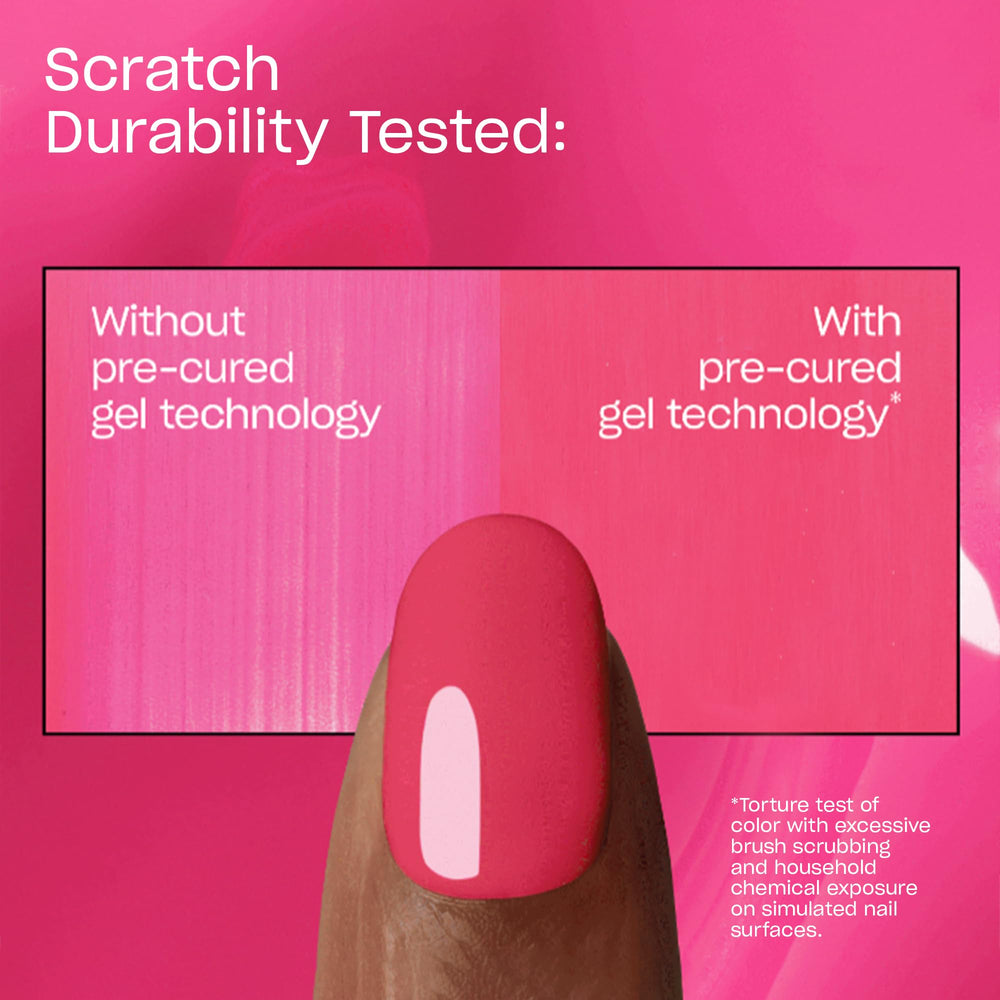 OPI Infinite Shine Chicago Champaign Toast, duración potencial de hasta 11 días.