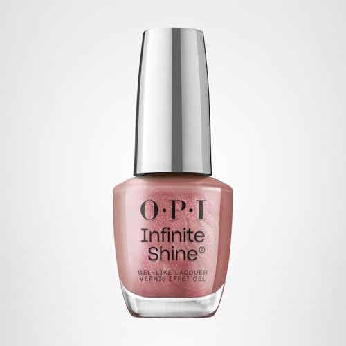 OPI Infinite Shine Chicago Champaign Toast, fácil de retirar con acetona o quitaesmalte suave.