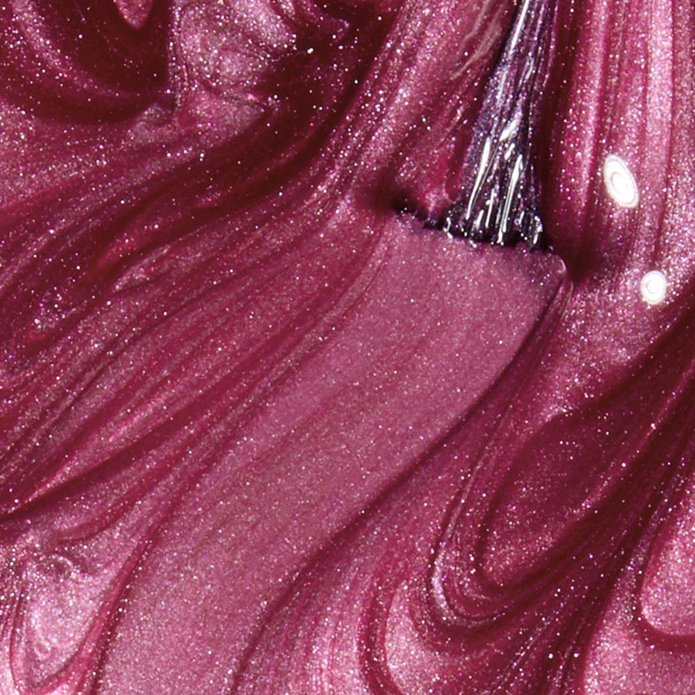 Muestra de color morado con destellos brillantes para valorar el tono.