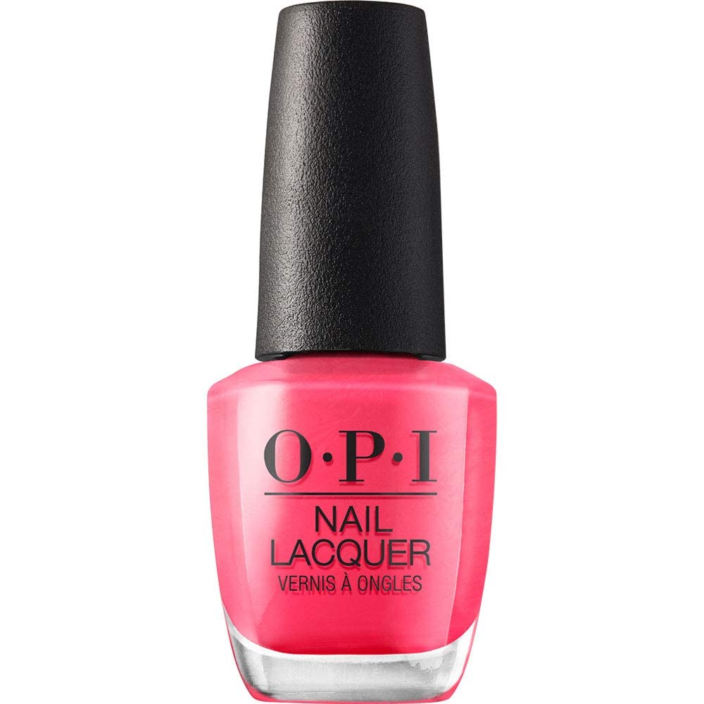 OPI Strawberry Margarita laca de uñas color fresa, acabado brillante y duradero
