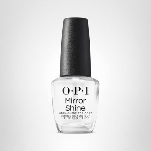 OPI Mirror Shine Top Coat: brillo superior para complementar cualquier color OPI.