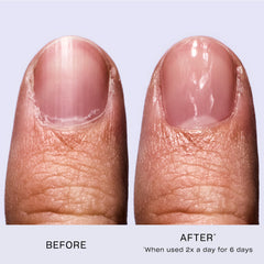OPI Nail Envy Alpine Snow swatch highlighting creamy white coverage.