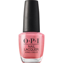 OPI Hawaiian Orchid, aplicación suave, acabado perlado rosado para uñas naturales.