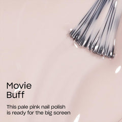 OPI Movie Buff brush in action for precise, even coverage