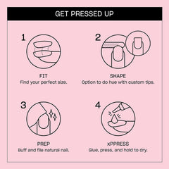 OPI On Point Baby Take a Vow: 24 tips en varias tallas para ajuste perfecto