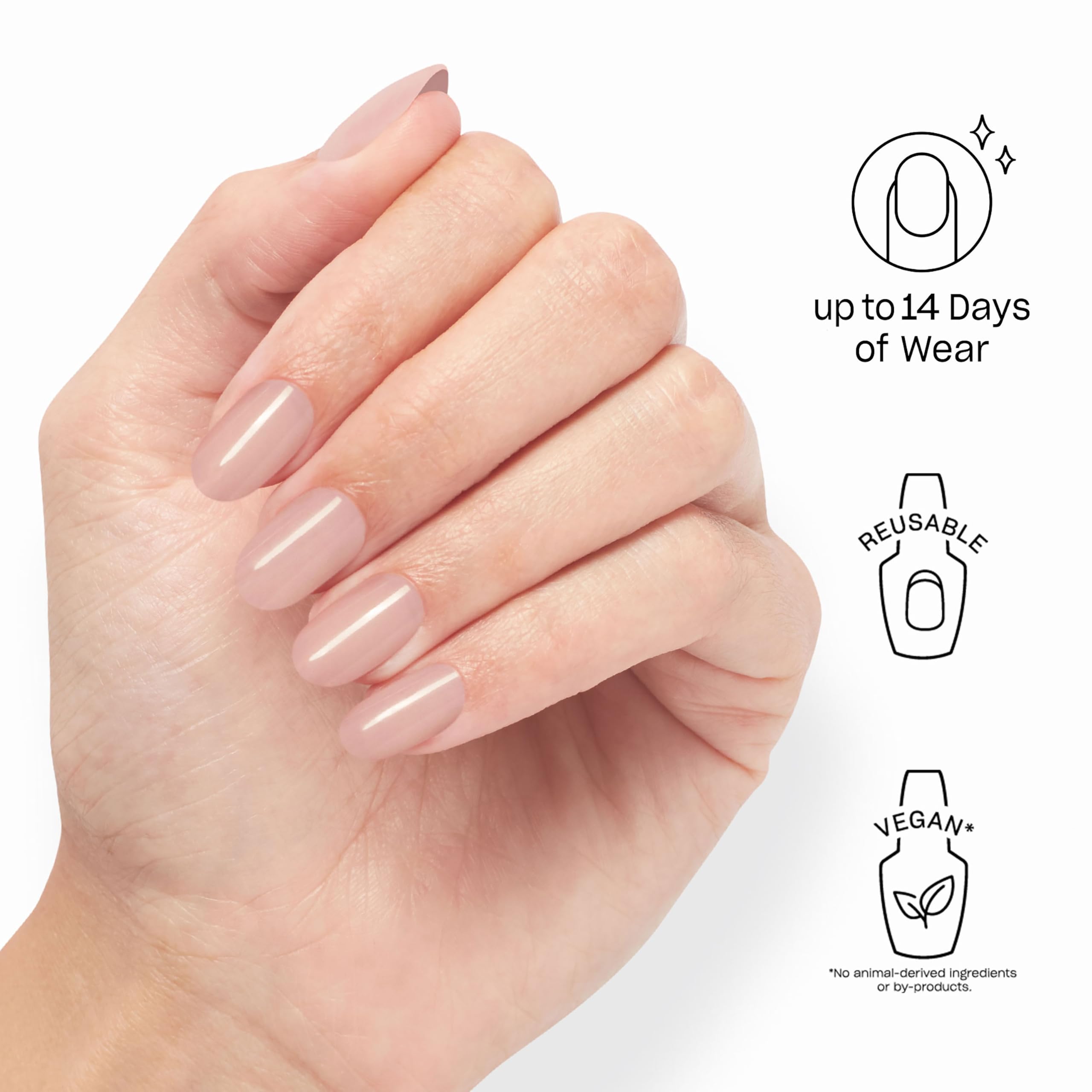 OPI On Point neutral nails bottle close-up highlighting long wear potential