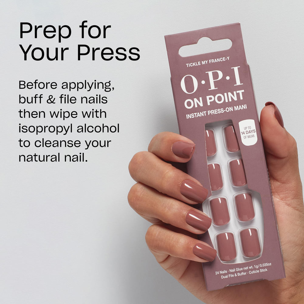 OPI On Point Tickle My France-y uso reutilizable para múltiples looks.