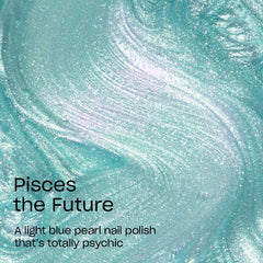 OPI Pisces the Future, aplicación suave en uña con acabado sedoso