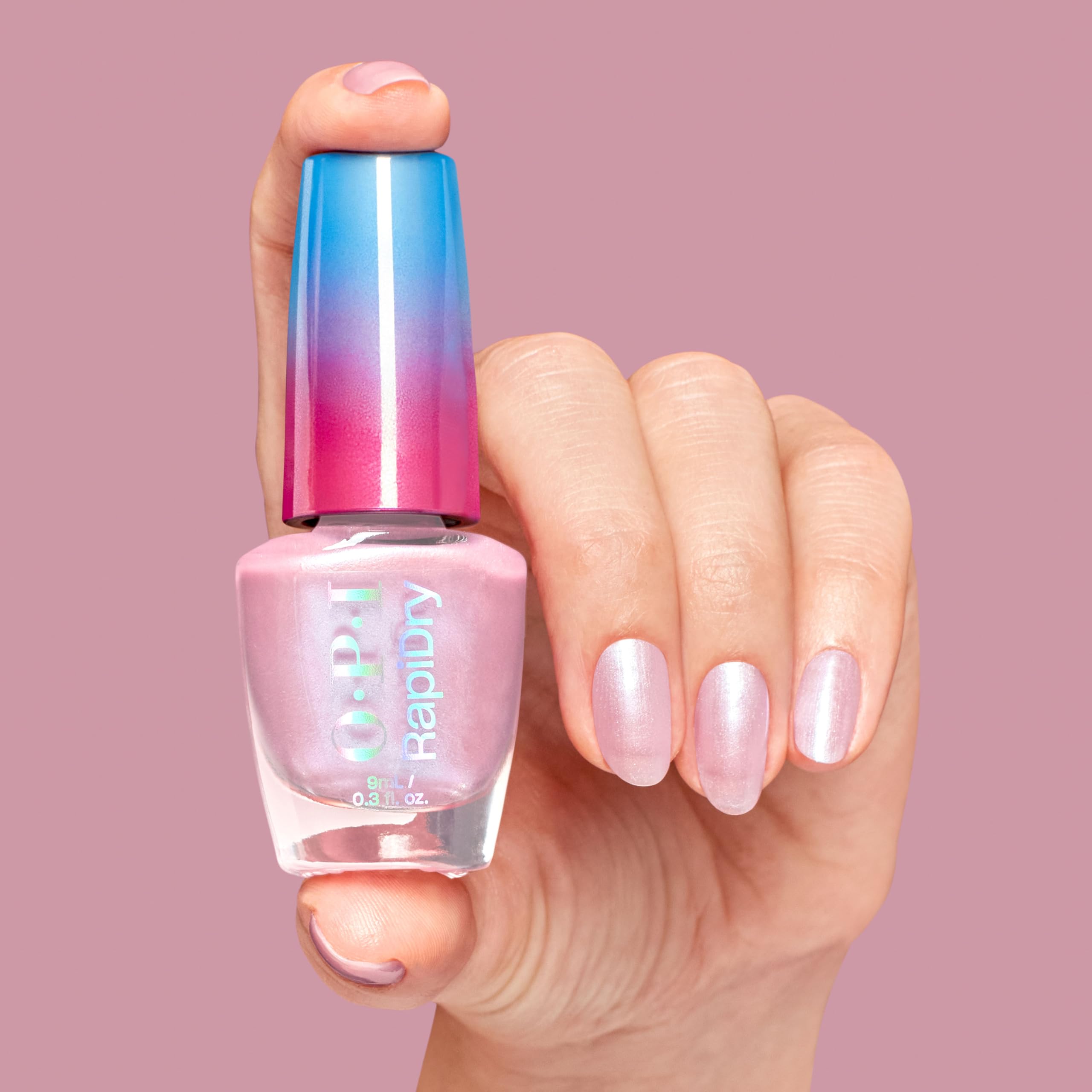 OPI RapidDry aplicación de dos capas para color uniforme