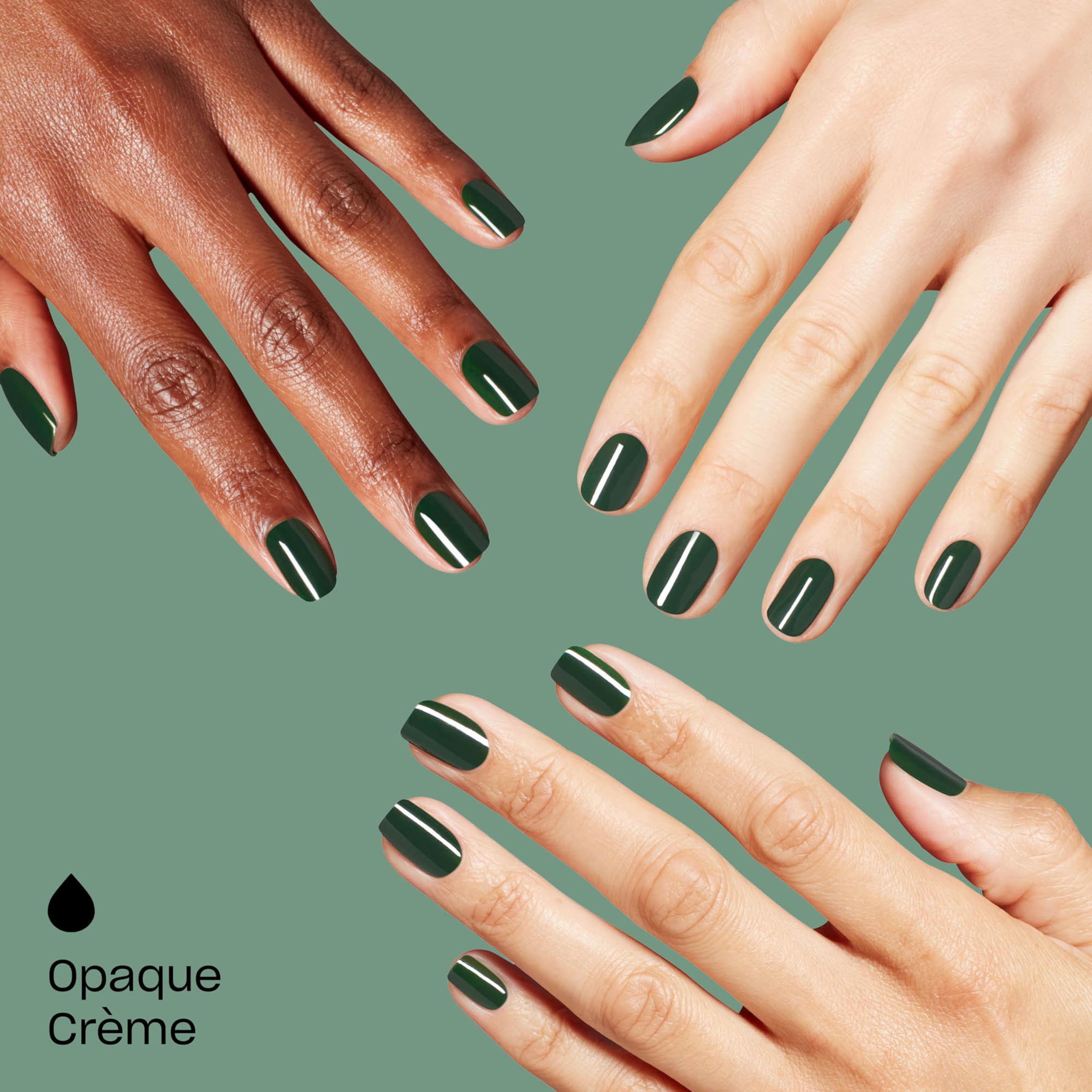 OPI RapiDry capa base clara para brillo y mayor durabilidad.