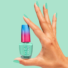 OPI RapiDry color Seafoam verde: tono verde cremoso para uñas elegantes