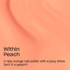 OPI RapiDry Within Peach con brocha veloz para recogida eficiente