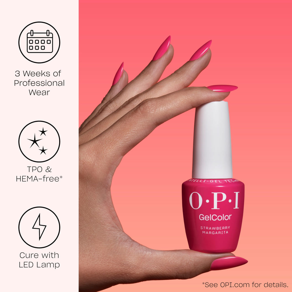 OPI Star Light LED lamp cures nails quickly for smudge-free results.