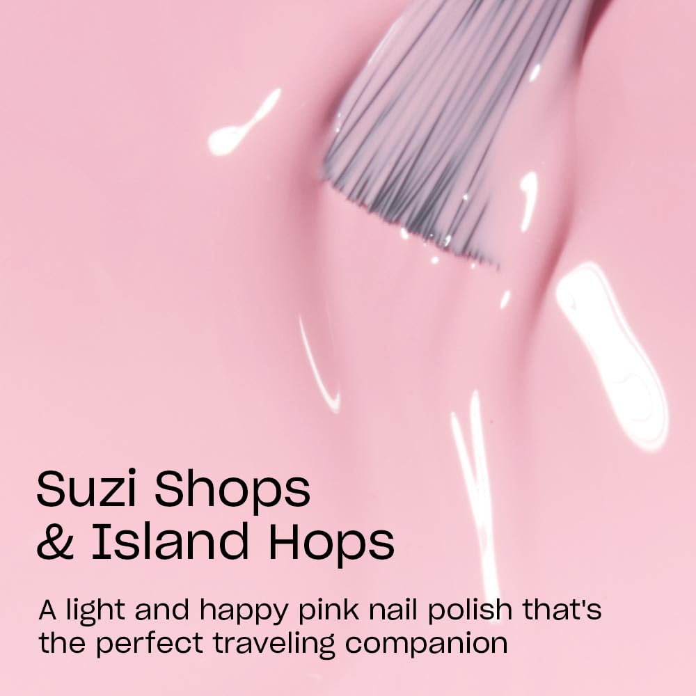 OPI Suzi Shops & Island Hops, secado rápido para dedos listos