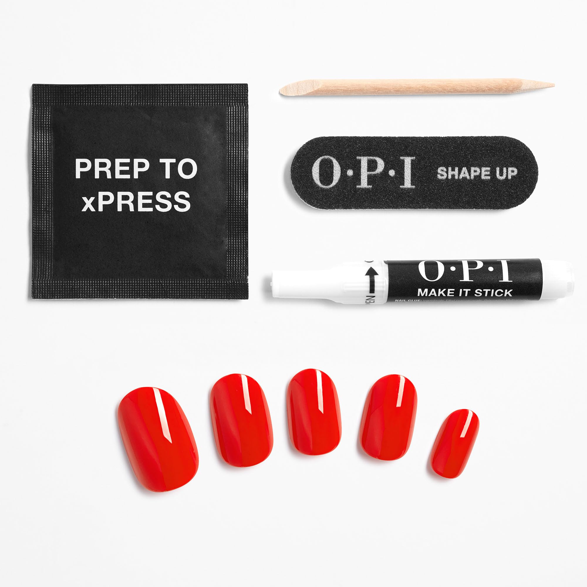 OPI xPRESS/ON Cajun Shrimp: 30 consejos de uñas para ajuste perfecto.