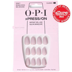 OPI xPRESS/ON Don’t Bossa Nova Me Around, uñas listas para manicura en casa