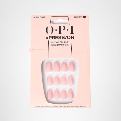 OPI xPRESS/ON, juego de tallas múltiples para ajuste cómodo.