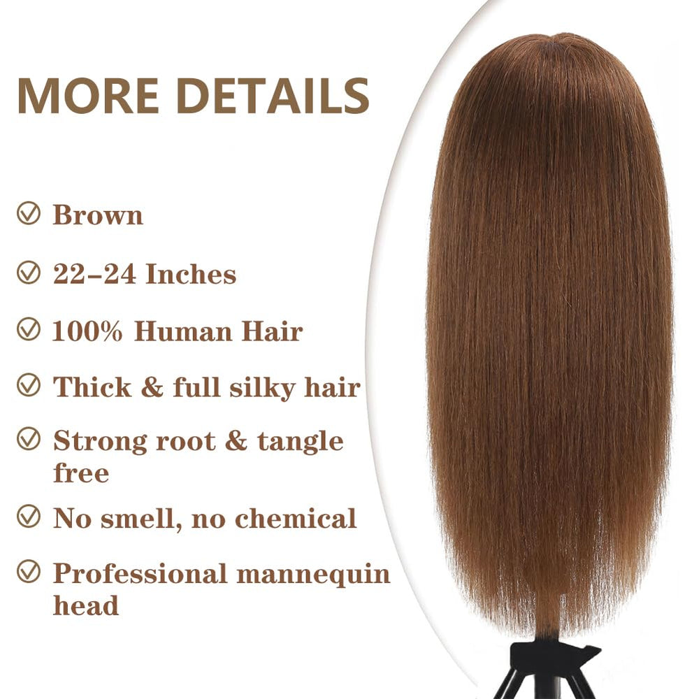 Opini 18-inch individual strands enable precise cuts and braiding practice.