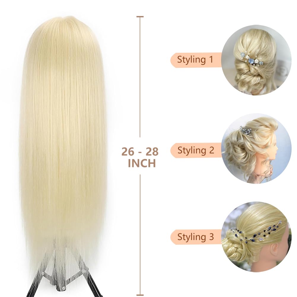 Opini head color 613 Blonde presents authentic shade for color work