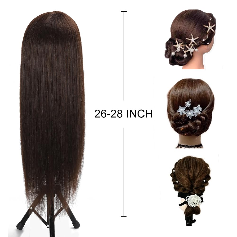 Opini multi-function mannequin head for washing, curling, cutting, and makeup.