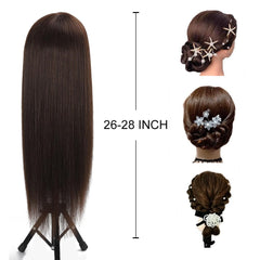 Opini multi-function mannequin head for washing, curling, cutting, and makeup.