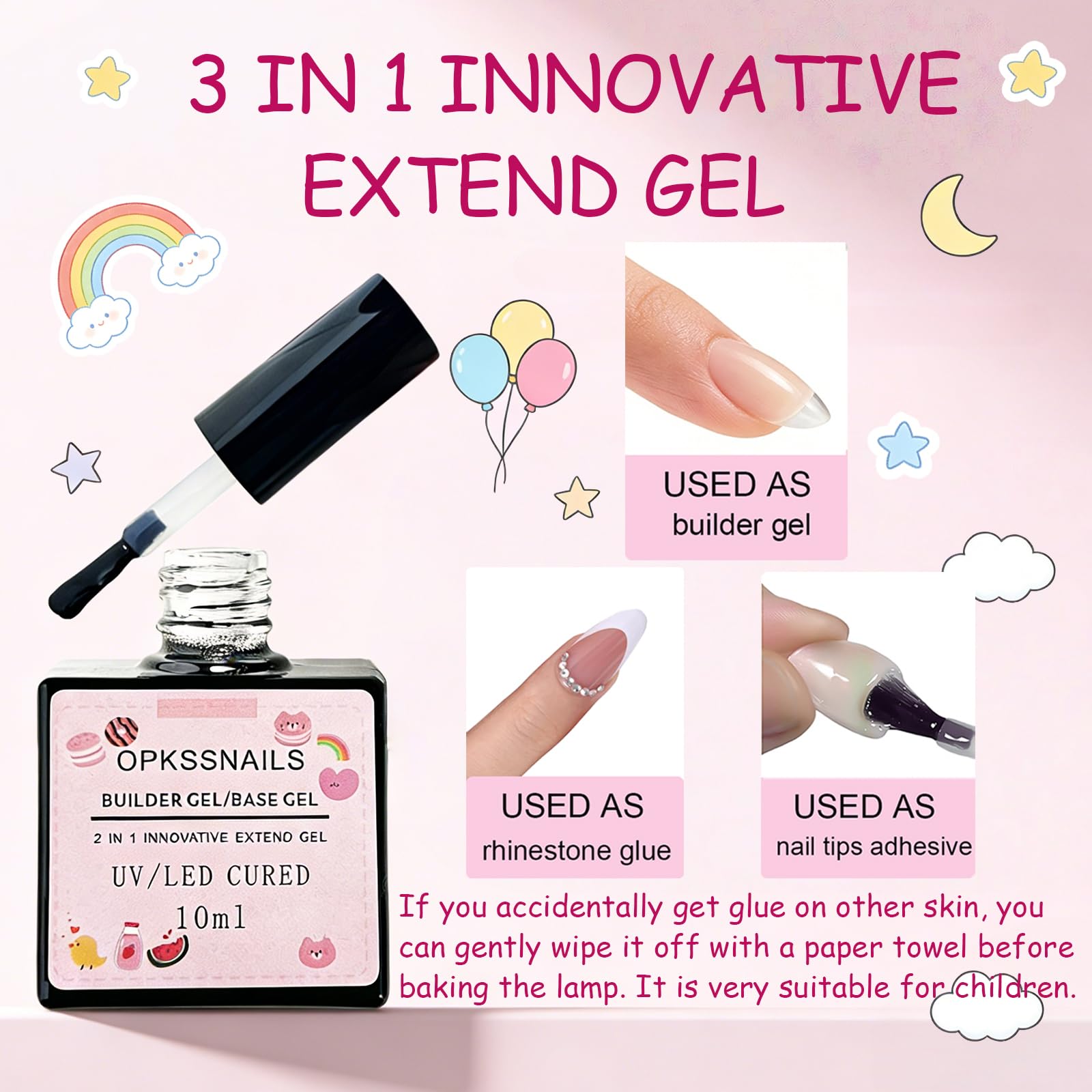 OPkssnails lima para preparar uñas y mejorar el acabado