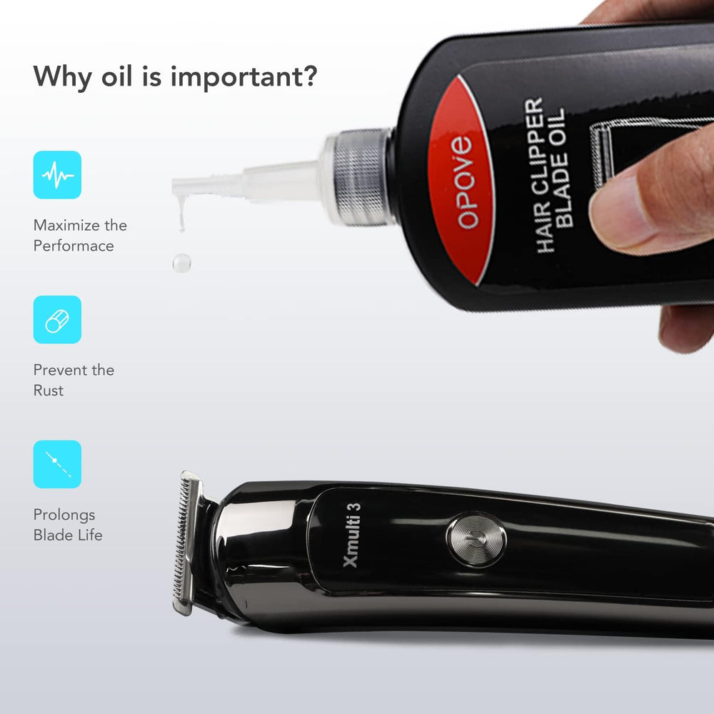 Opove clipper cleaning brushes for quick maintenance.
