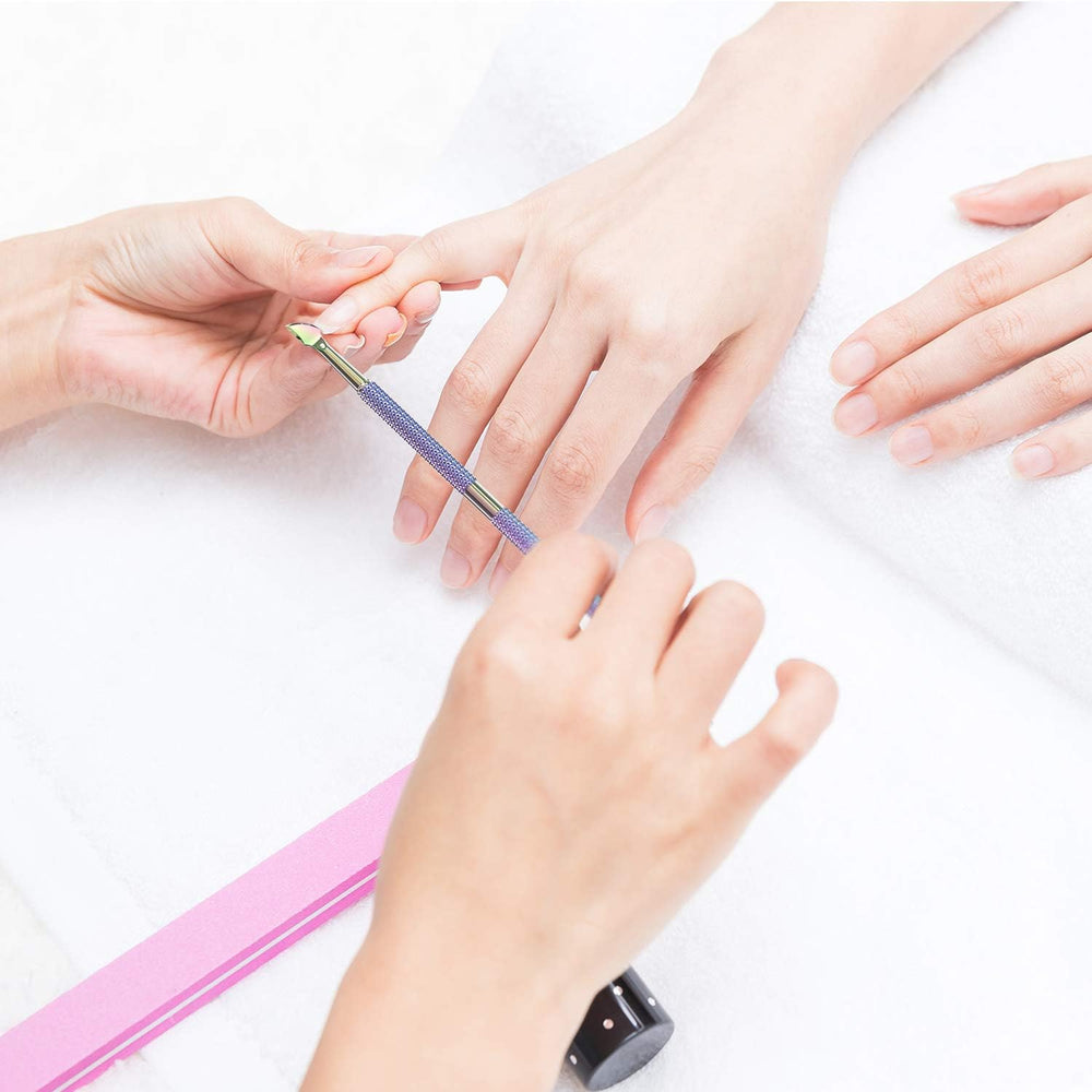 OPOVE ergonomic handle ensures comfortable grip during mani-pedi routines