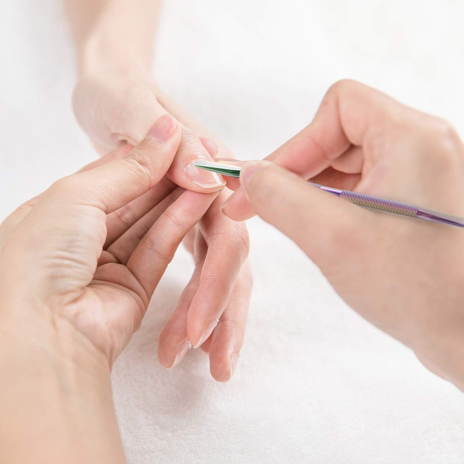 OPOVE stainless steel scraper for durable nail care tools