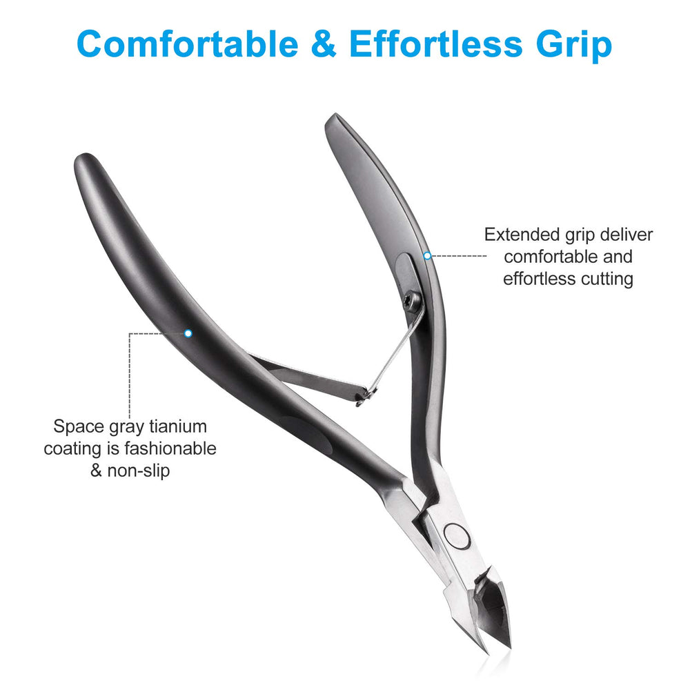 opove surgical stainless steel cuticle cutter for long-lasting use