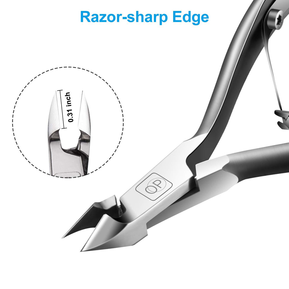opove X7 cuticle nippers with ergonomic design for comfort