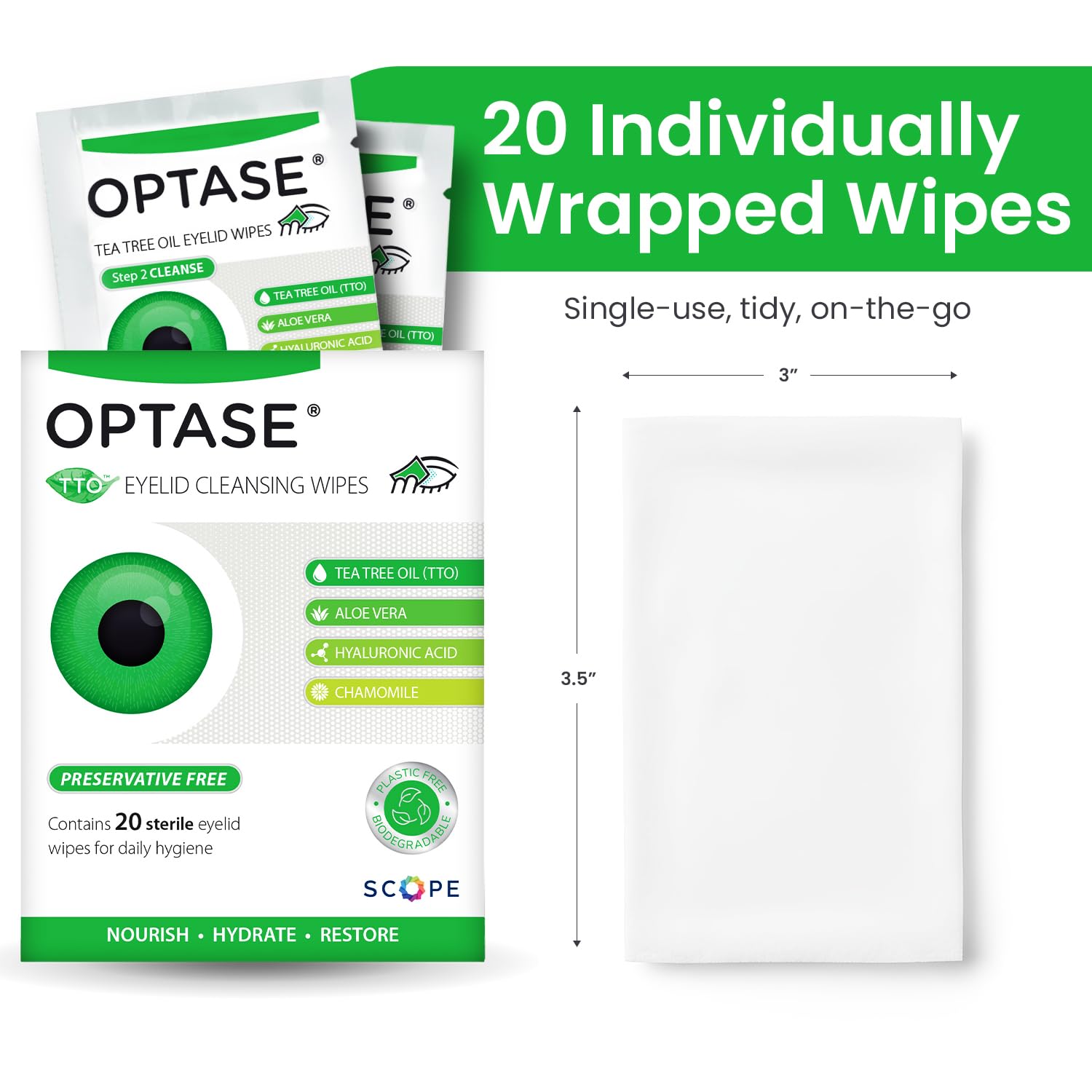 Optase TTO: recomendado por especialistas para higiene ocular con cuidado.