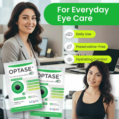Optase TTO: toallitas desmaquillantes suaves para párpados y rostro.