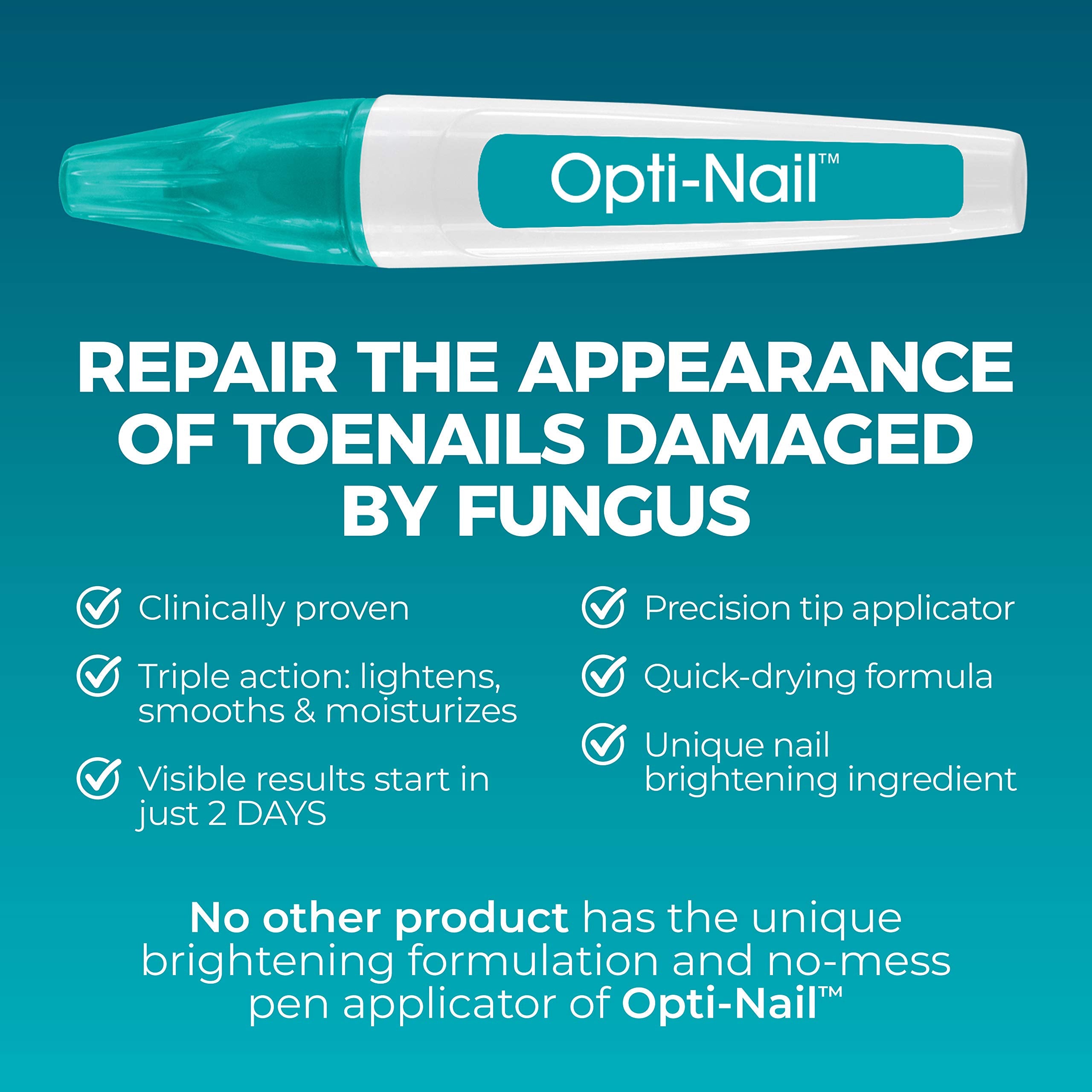 Opti-Nail uso diario para uñas de manos y pies.