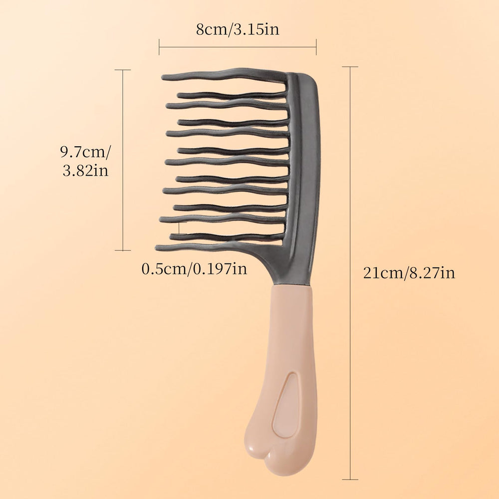 Optisake versatile detangler for wet or dry hair use
