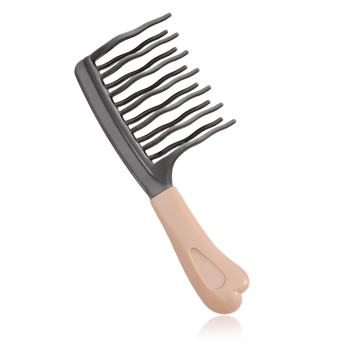 Optisake wide-tooth comb for curls with gentle detangling for curly hair