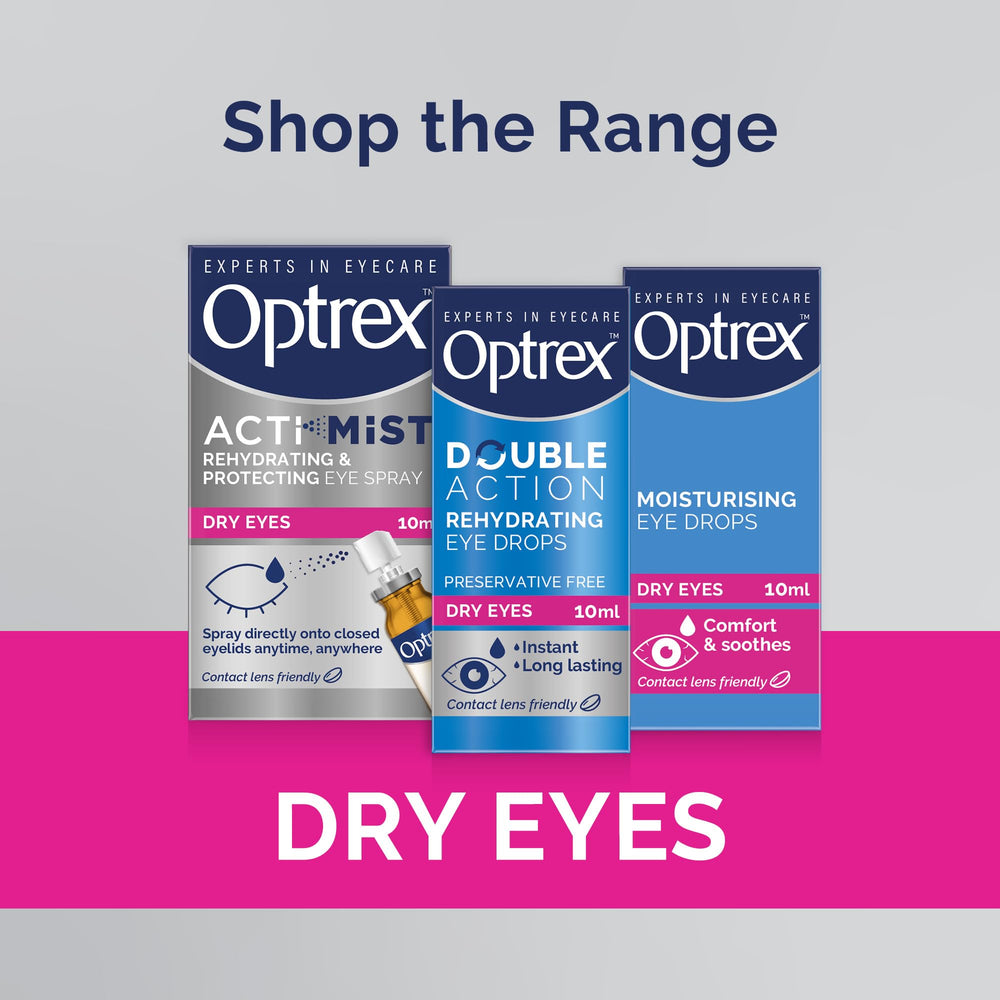 Optrex ActiMist quick relief in a compact spray