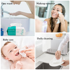 Optxpnd toallas desechables con buena absorción para retirar maquillaje