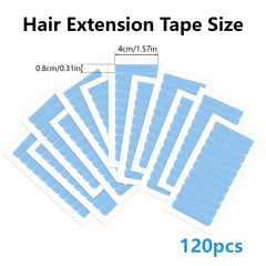 Opvixi invisible-fit tape 1.6x0.3 inches creates a hidden bond