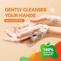 Orange House soap orange oil ingredient highlights natural fragrance