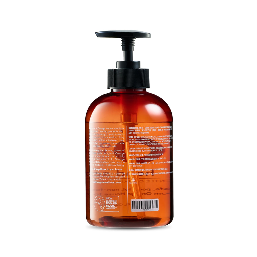 Orange House recycled packaging emphasizes sustainability and reuse
