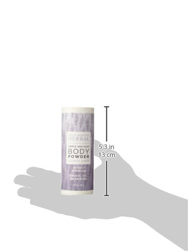 Polvo sin fragancia para bebé de Ora's Amazing Herbal, suave.