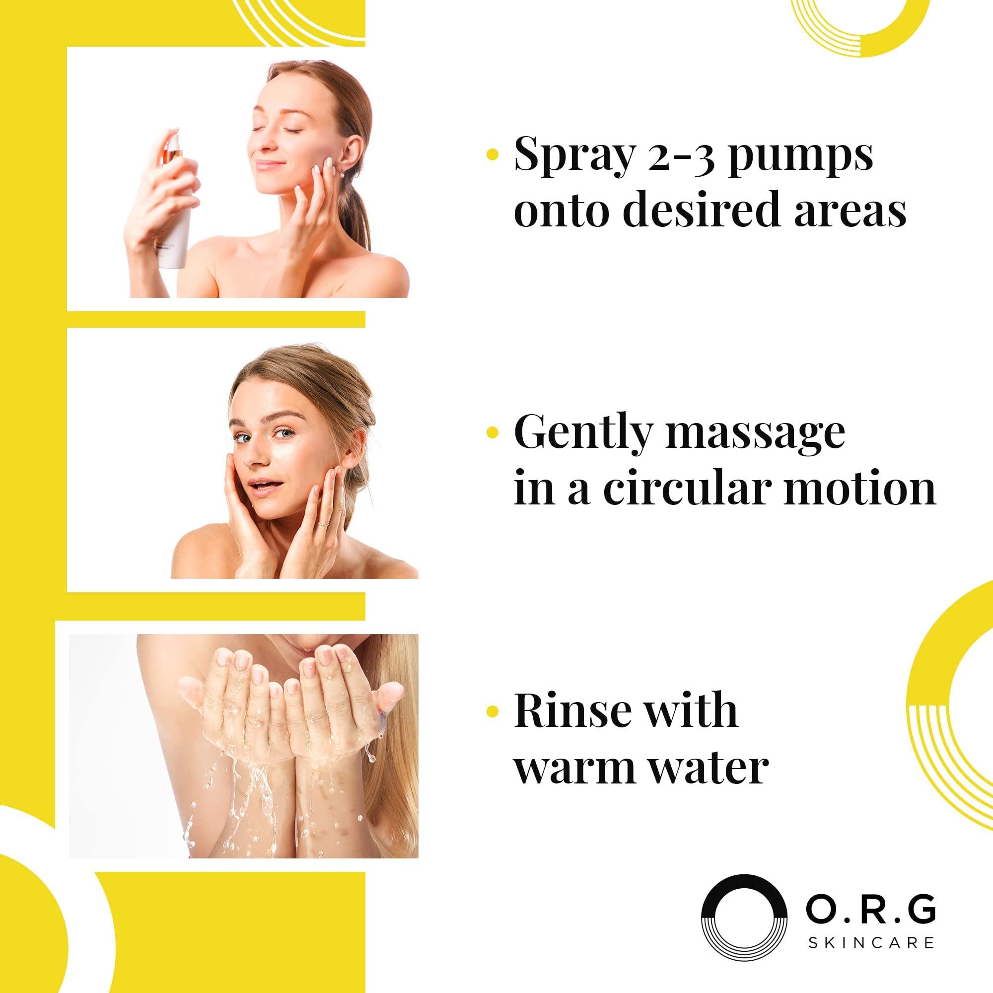 O.R.G. Jojoba oil ingredient close-up communicates soothing, hydrating properties.