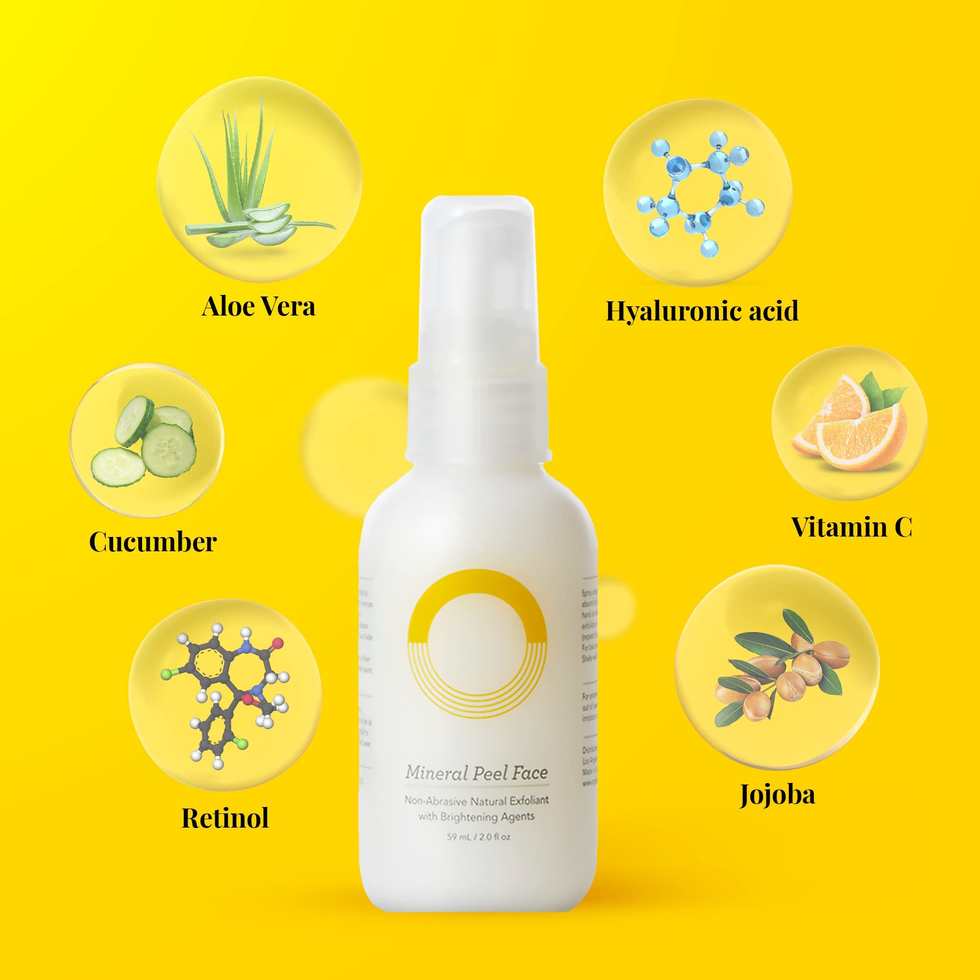 O.R.G. Skincare Peel Off Face Cleanser applied shows gentle massage and refreshing feel.