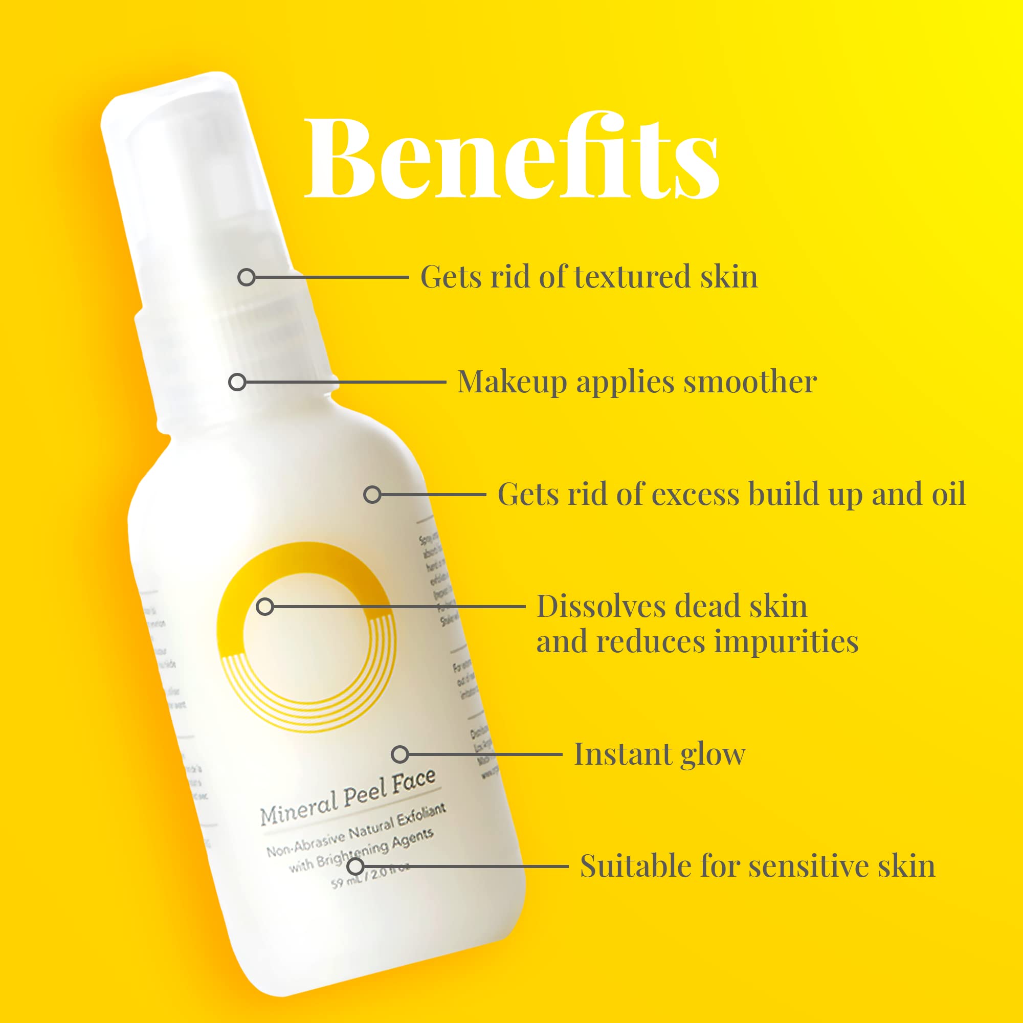 O.R.G. Skincare Peel Off Face Cleanser jar close-up shows natural ingredients for sensitive skin.