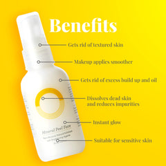 O.R.G. Skincare Peel Off Face Cleanser jar close-up shows natural ingredients for sensitive skin.