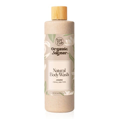 Organic Jaguar Jasmine Body Wash bottle, unscented formula for gentle cleansing