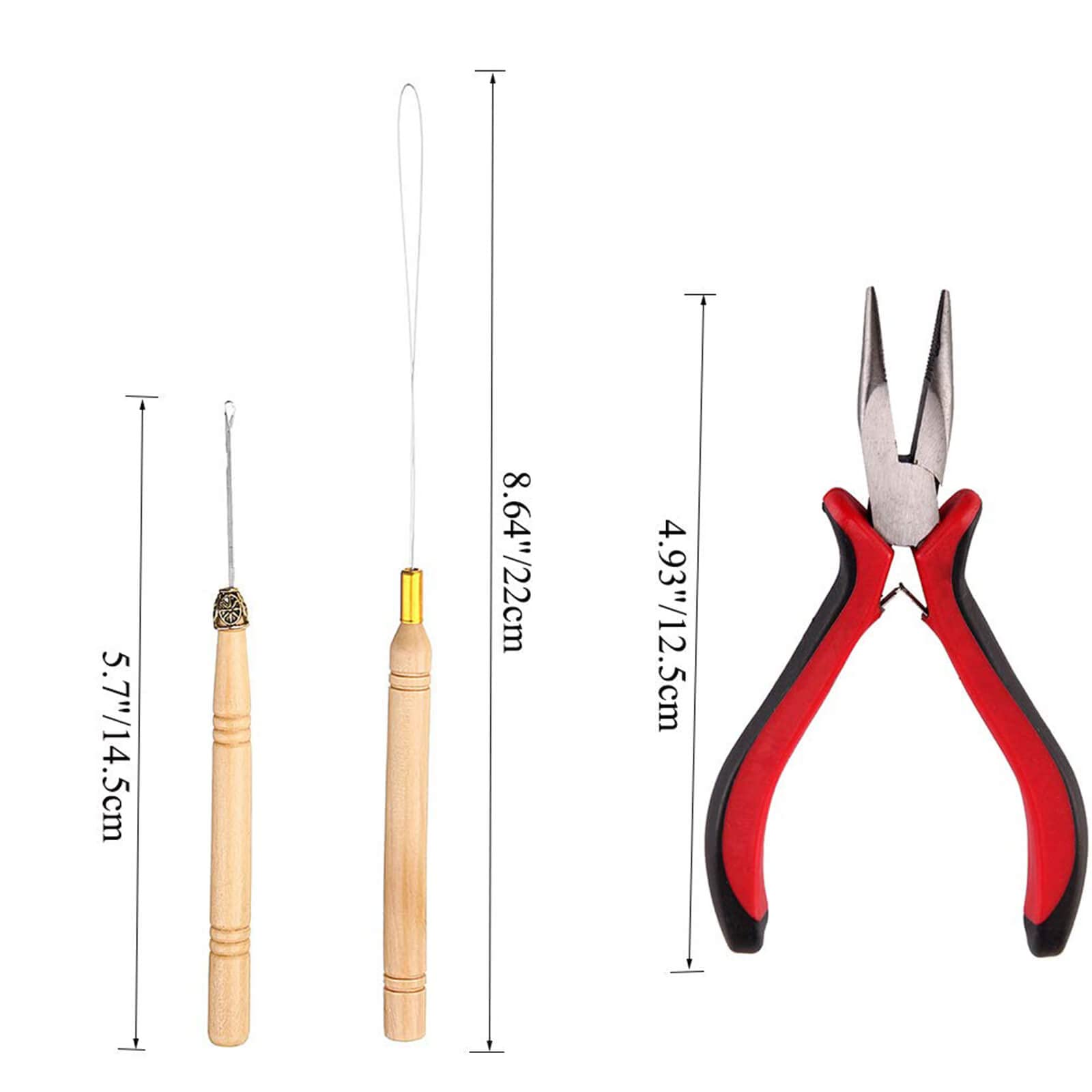 Orgrimmar curved-head pliers enable precise micro ring application.