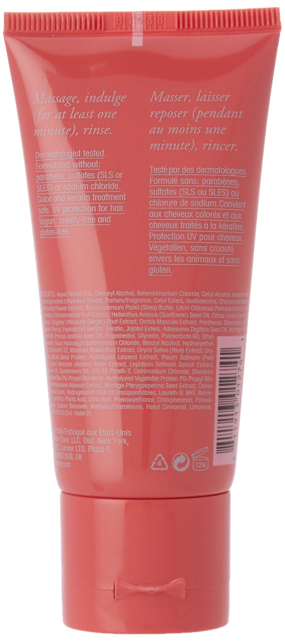Oribe Bright Blonde Conditioner aplicando en cabello húmedo para desenredar